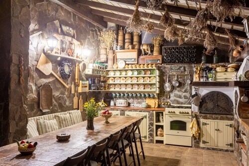 Where time flows differently. Panoramic views, nature blending, home made meals