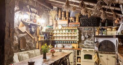 Where time flows differently. Panoramic views, nature blending, home made meals