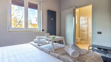 Strykejern/-brett, wi-fi (inkludert) og sengetøy