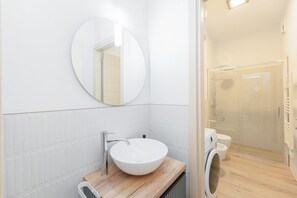 Shower, hair dryer, bidet, towels - Torino | San Domenico Home (Torino)