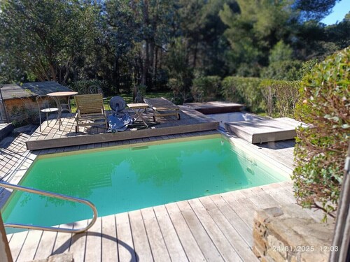 Maison avec piscine et jacuzzi, proche plage