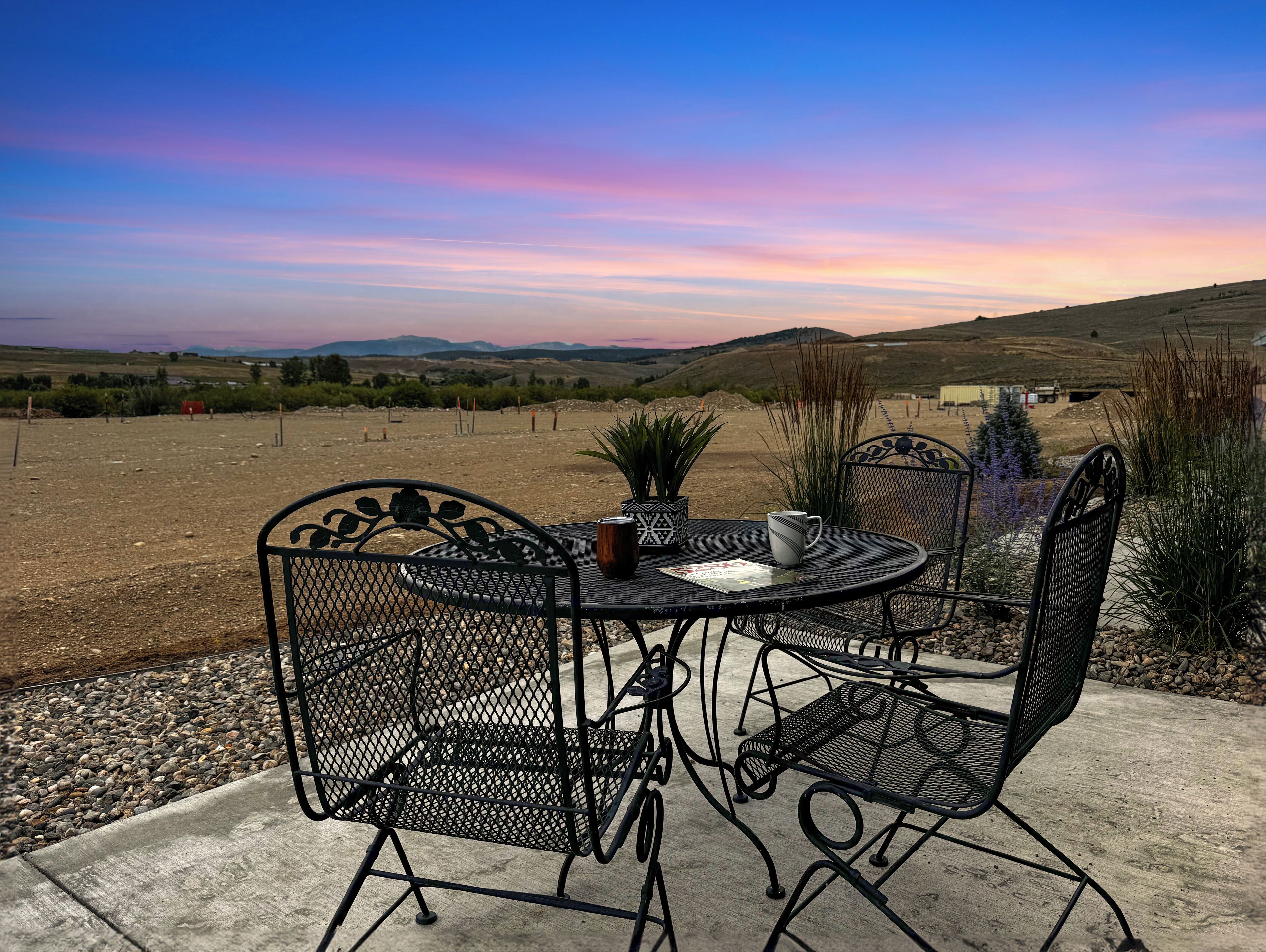 Opções para refeição ao ar livre