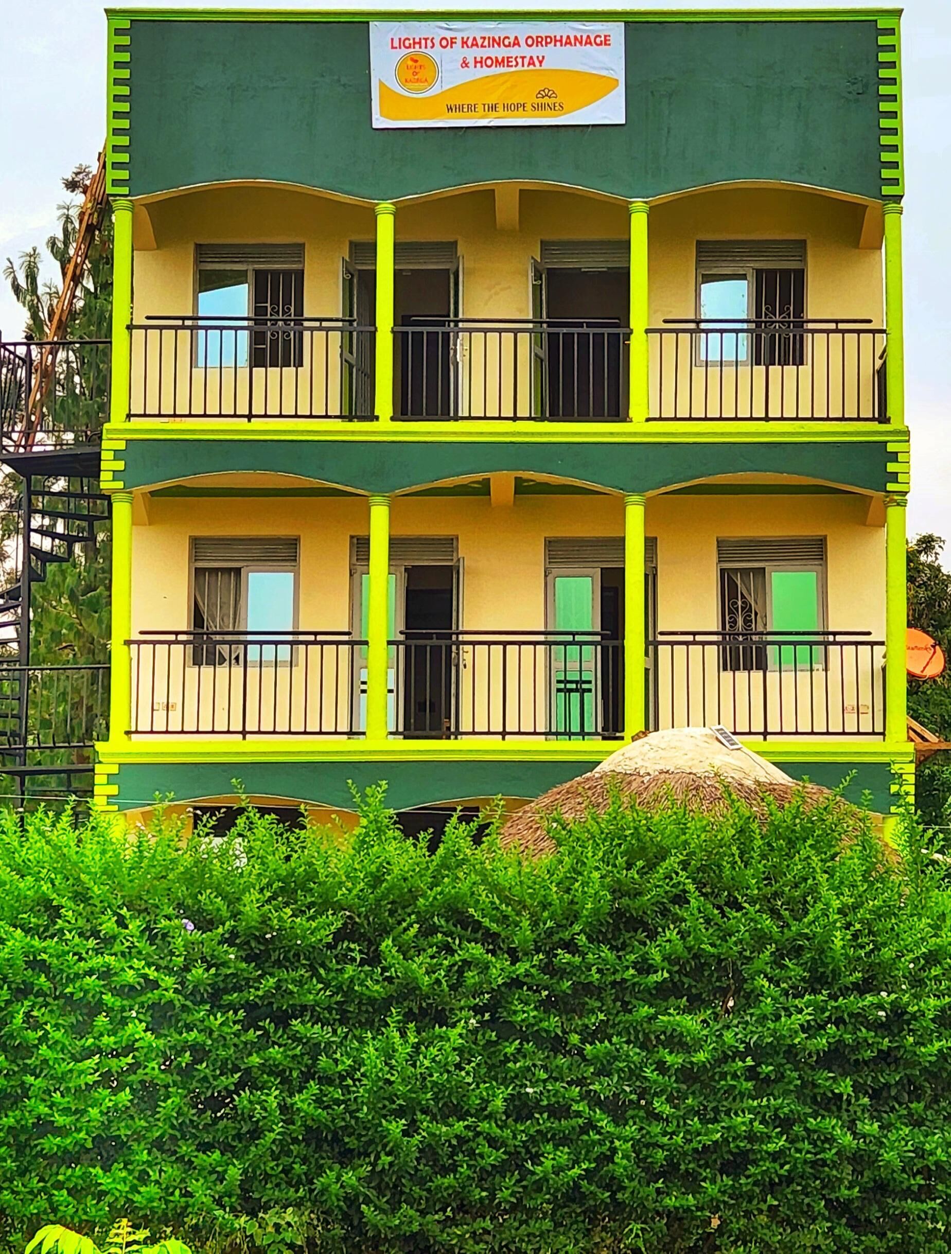 ด้านหน้าที่พัก