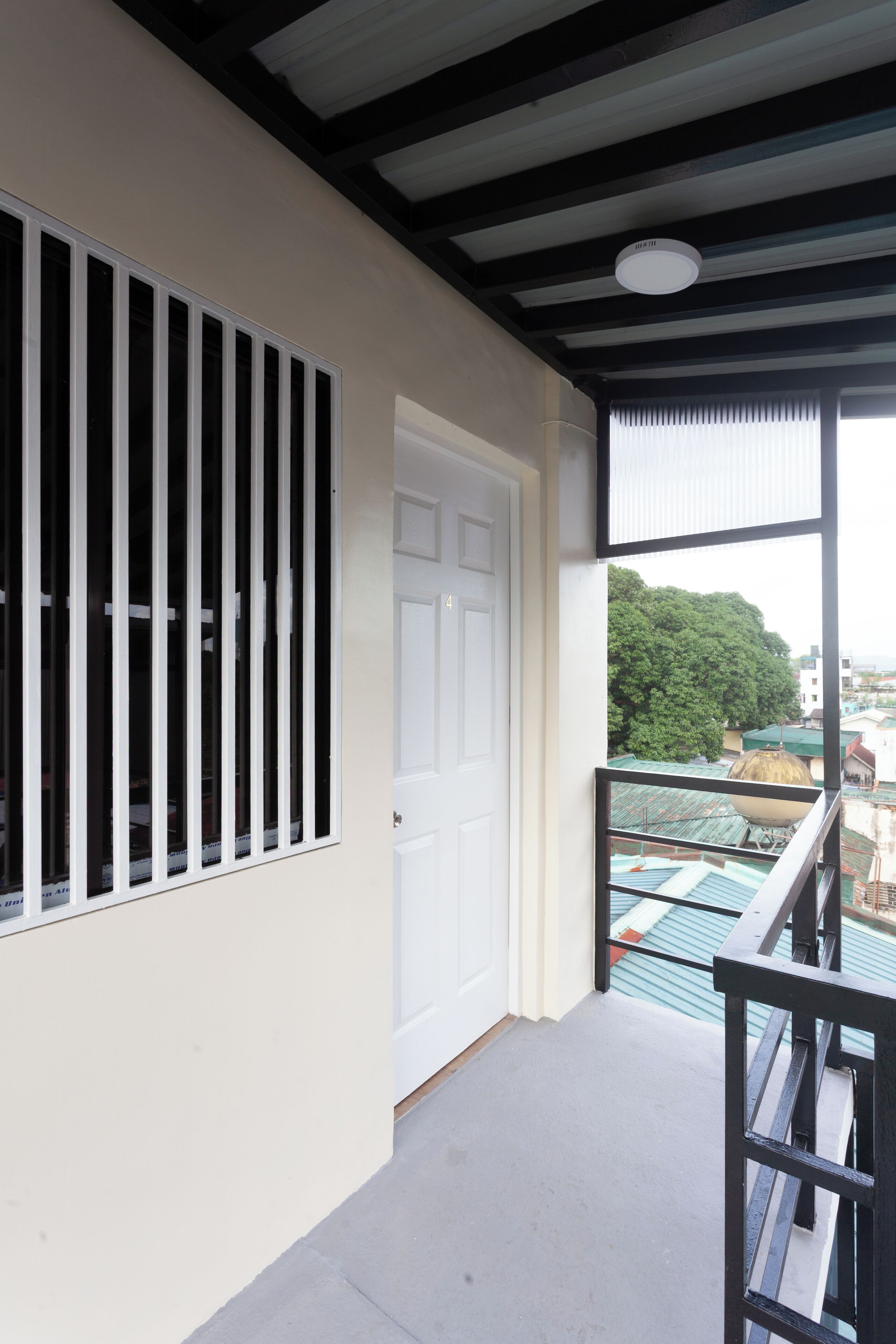 Enceinte de l’hébergement