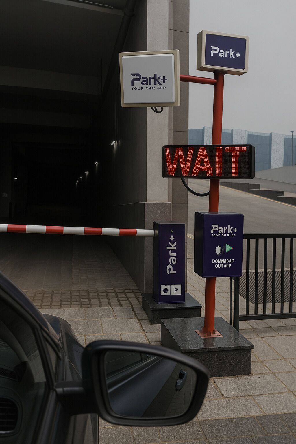 Enceinte de l’hébergement