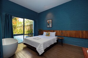 City-Villa, 6 Schlafzimmer, Terrasse, Gartenblick | Badezimmer