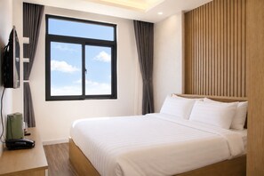 Chambre exécutive double ou avec lits jumeaux, vue sur la ville | Accès au Wi-Fi (inclus)