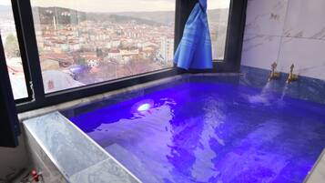 Junior suite | Uitzicht vanaf balkon