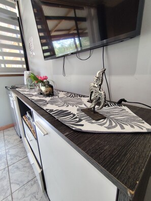 Superior Double Room, 1 Queen Bed, Patio, Mountain View | Desk, laptop workspace, blackout curtains, free WiFi