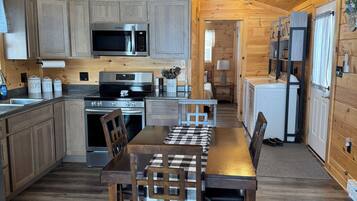 Microwave, oven, stovetop