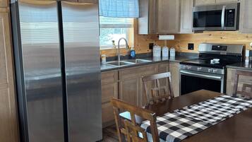 Microwave, oven, stovetop