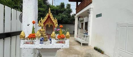 Fachada de la propiedad