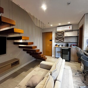 Living area - Exclusive Duplex Retreat with Hot Tub (Plano Piloto)