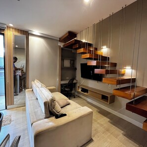 Living area - Exclusive Duplex Retreat with Hot Tub (Plano Piloto)