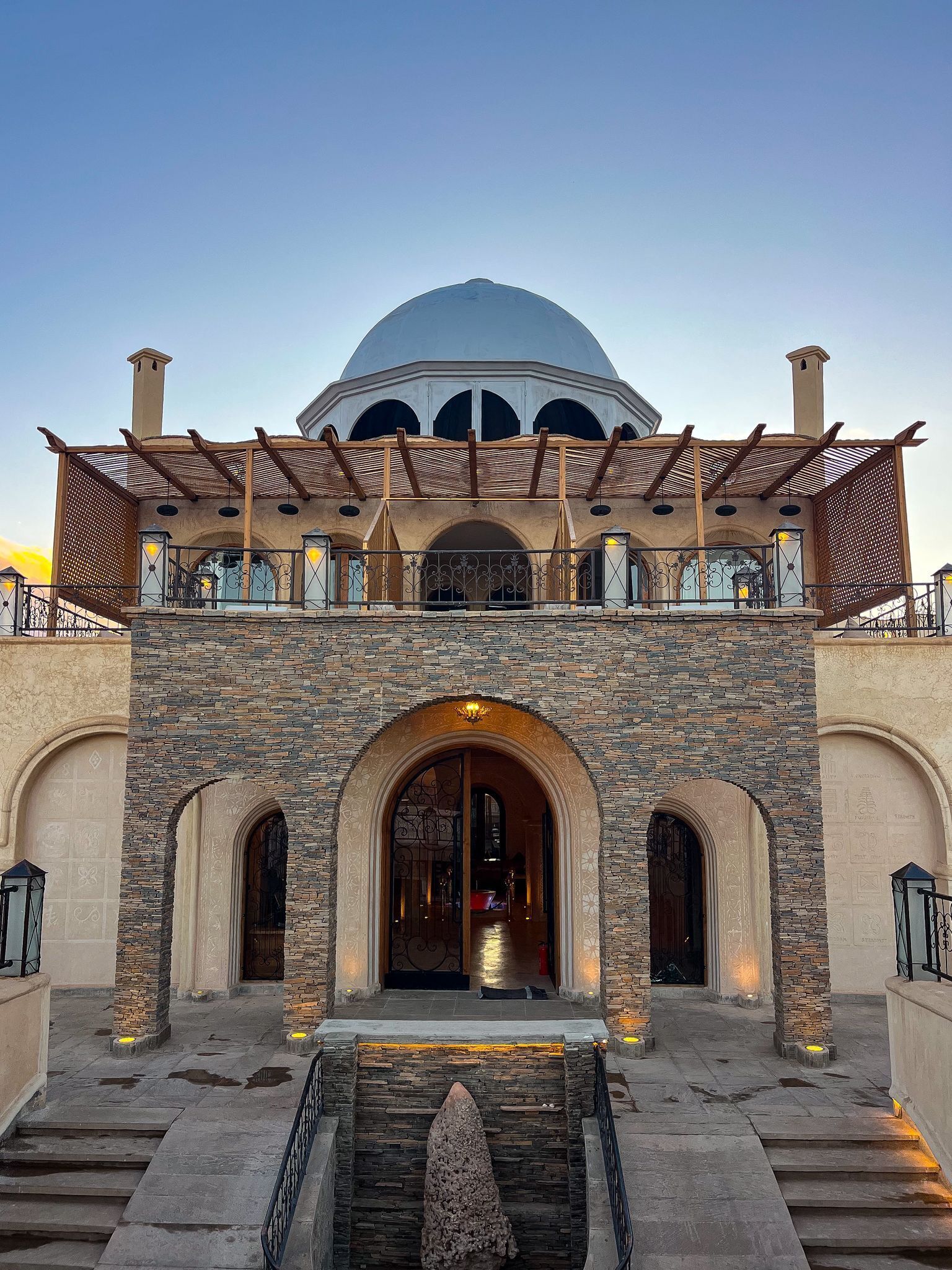 Façade de l’hébergement