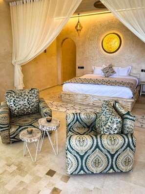 皇室套房, 沙漠景 | 房內夾萬、免費 Wi-Fi