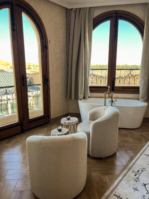 Luxury-Suite, Blick auf die Wüste