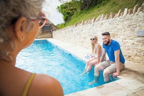 Pool - The Dairy, charming countryside stay near the coast (Wareham)