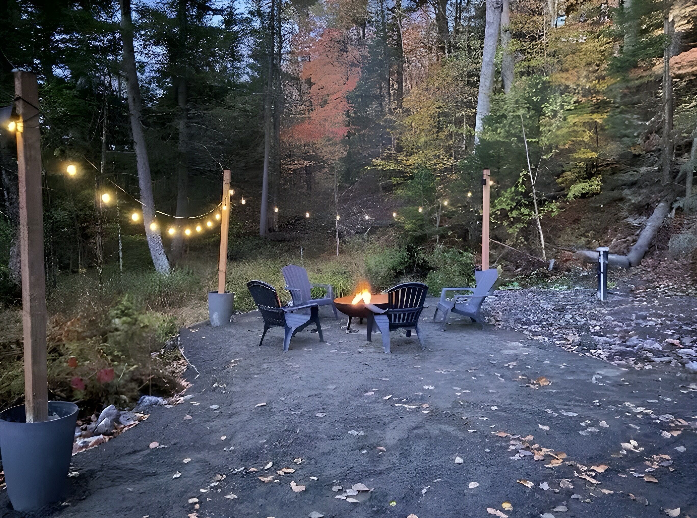 Overnattingsstedets uteområder