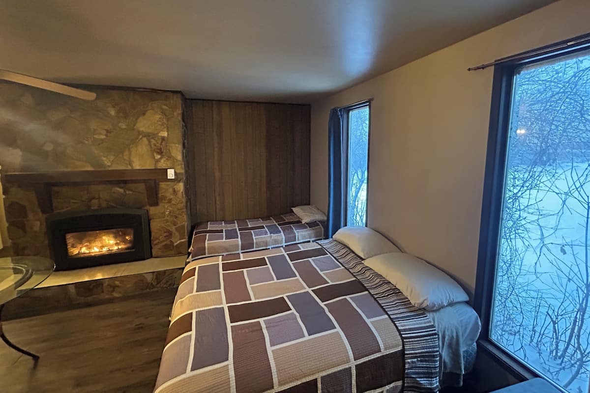 Cabane Confort, vue jardin