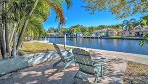 Property grounds - Later, Gator - Pool - Canal - Wilton Drive (Oakland Park)