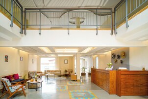 Sala de estar en el lobby