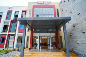 Entrada de la propiedad