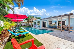 Pool - Htd Pool, Tiki Hut, Putt-Putt, Billiards, Pergola (Deerfield Beach)