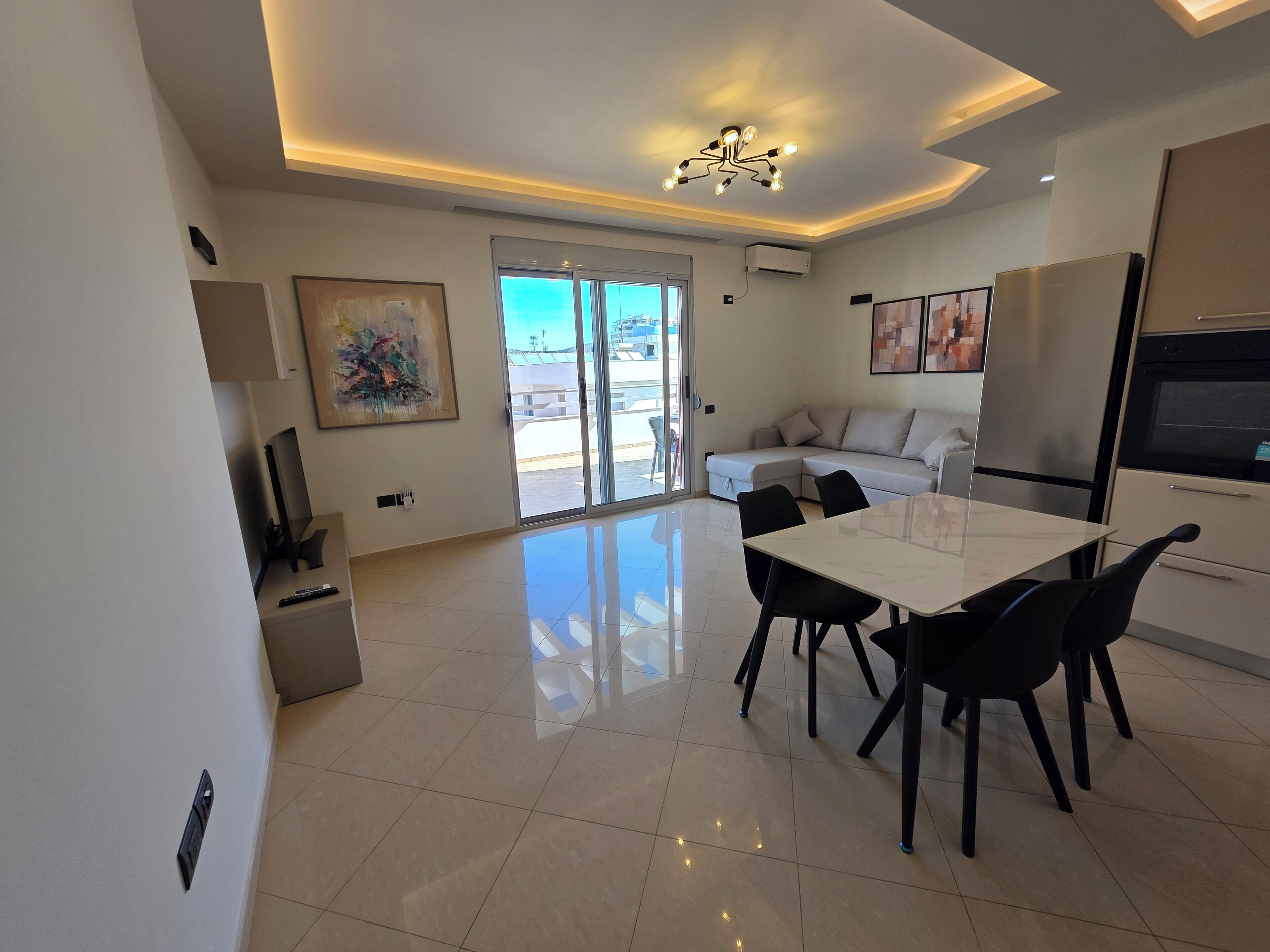 家庭公寓, 部分海景 | 起居区