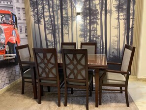 Dining - 3-bedroom apartment in perfect Giza Governorate, Beverly Hills, Sheikh Zayed. (Giza Governorate)