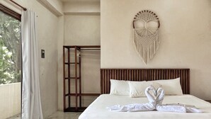 Chambre double, balcon