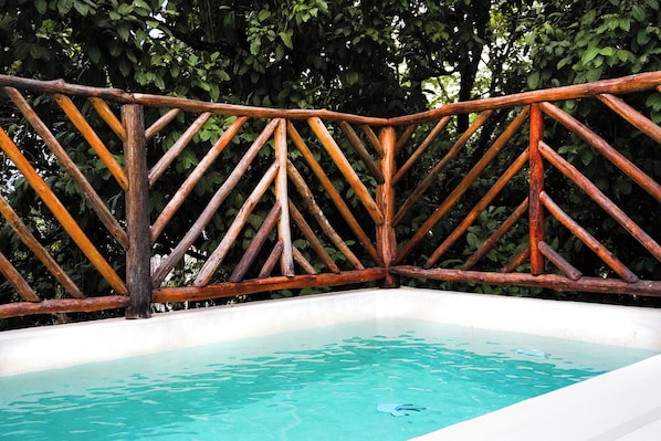 Outdoor pool - Hotel Lydna Ki'n (Bacalar)