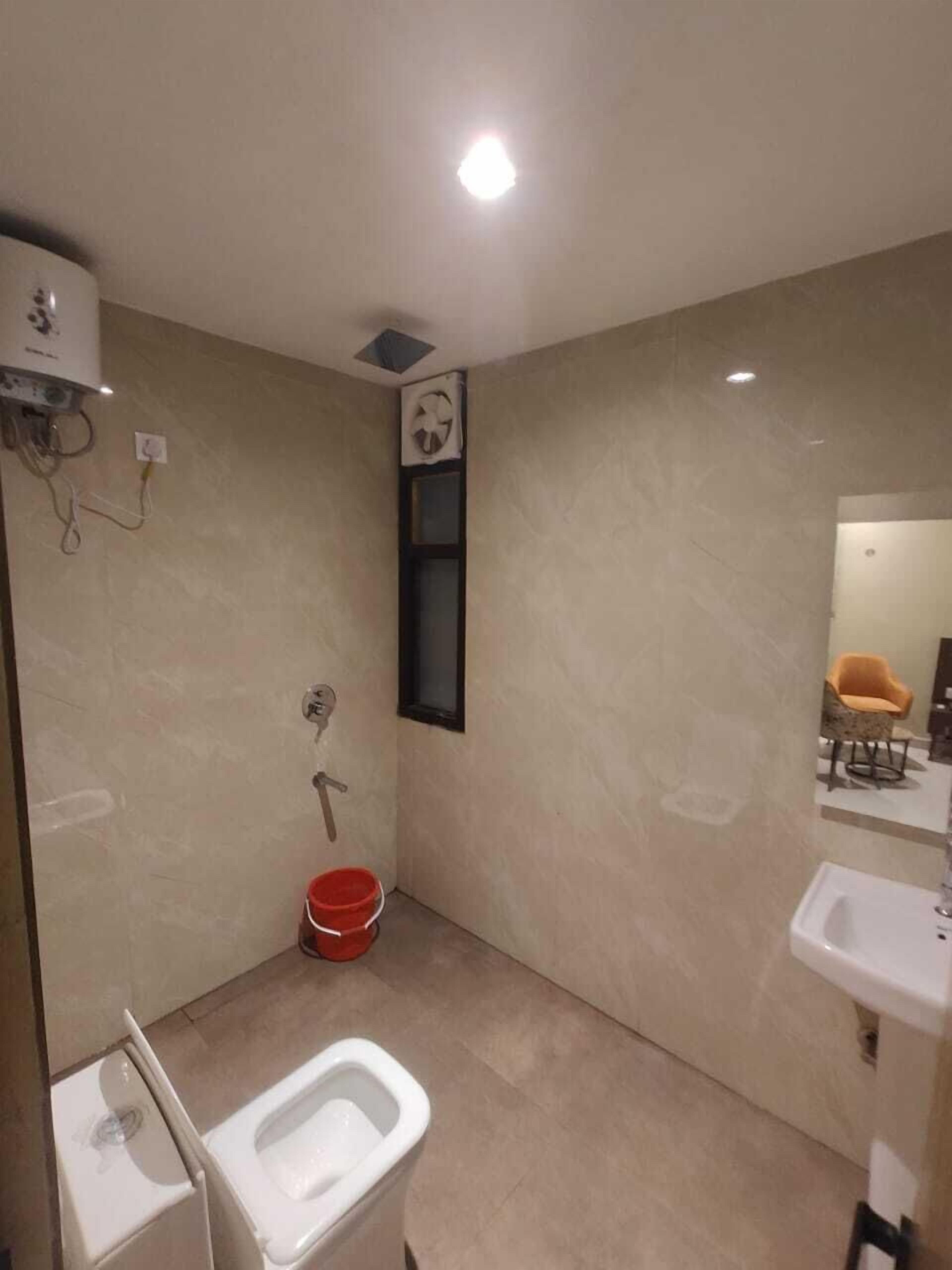 总统客房 | 浴室 | 免费洗浴用品、卫生纸