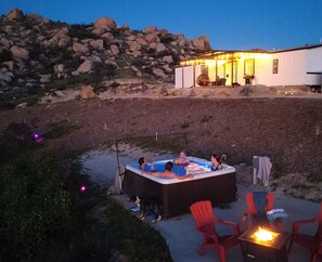 Terrace/patio - 160 Acre- East Temecula valley private retreat-  Vista at Via Tayanna (Aguanga)