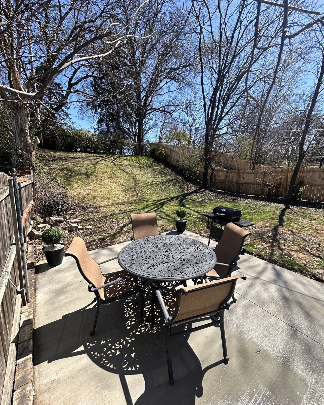 Udendørs spisemuligheder