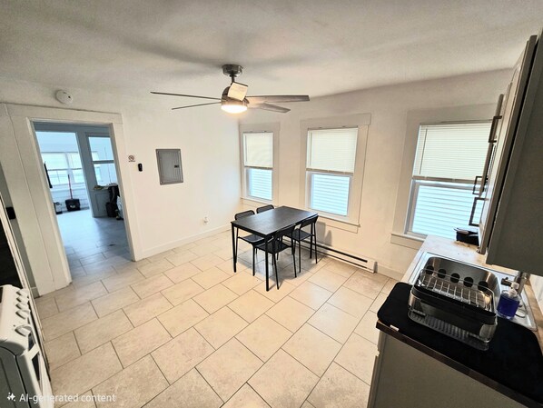 Private kitchen - Apartment located in vibrant Montclair 2-blocks to NYC trains (Montclair)