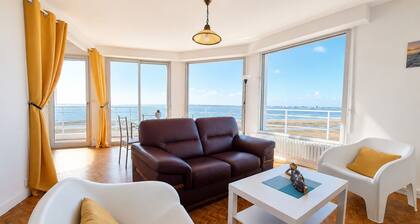 Appartement 4 pers lumineux, face mer avec parking