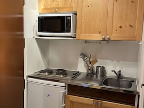 Coffee/tea maker, fridge, microwave, stovetop - Cozy apartment, west balcony, quiet, parking included (Vars)