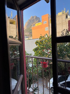 Basic Double or Twin Room, Balcony, Mountain View | Balcony view