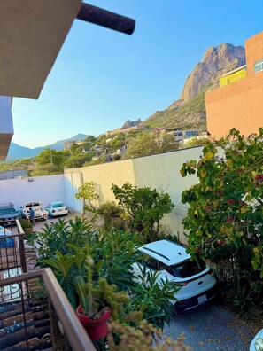 Basic Double or Twin Room, Balcony, Mountain View | Balcony view - Hotel Casa de los Abuelos (Bernal)