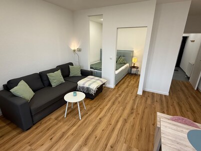 Comfortable vacation apartment with parking directly in front of your own entrance
