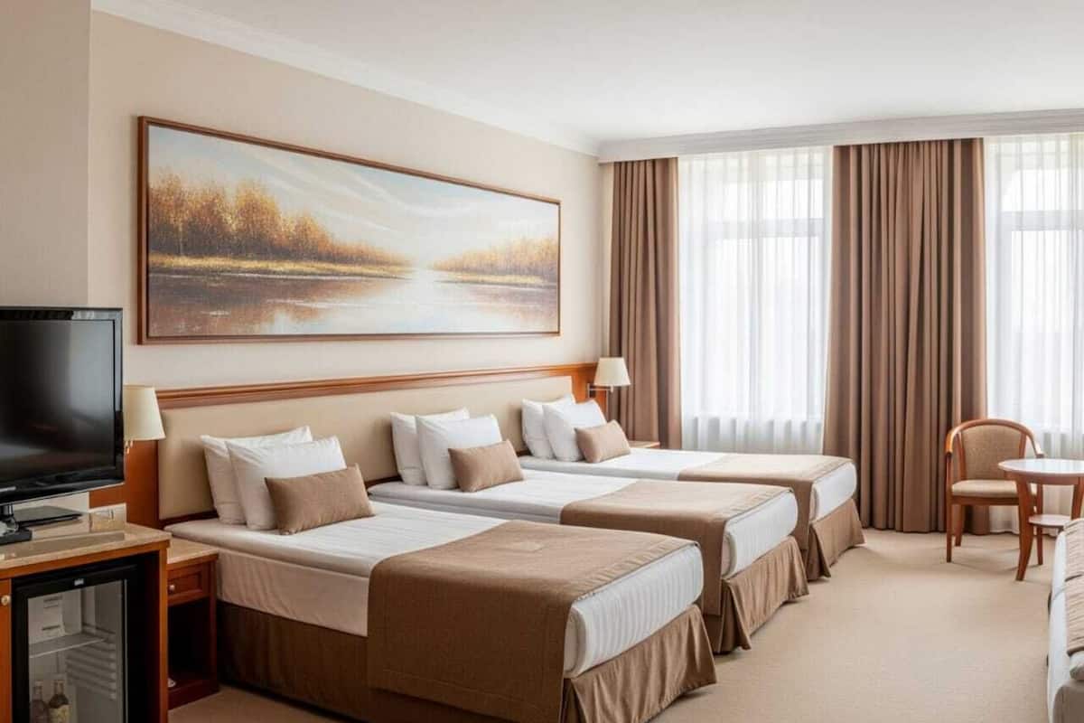 Escritorio, espacio para trabajar con laptop y wifi gratis