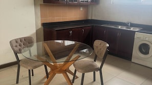 Dining - Modern Furnished 1BR in Roman Ridge w/Rooftop Views & Near to Airport Area (Accra)