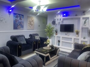 奢華公寓, 3 間臥室 | 起居區