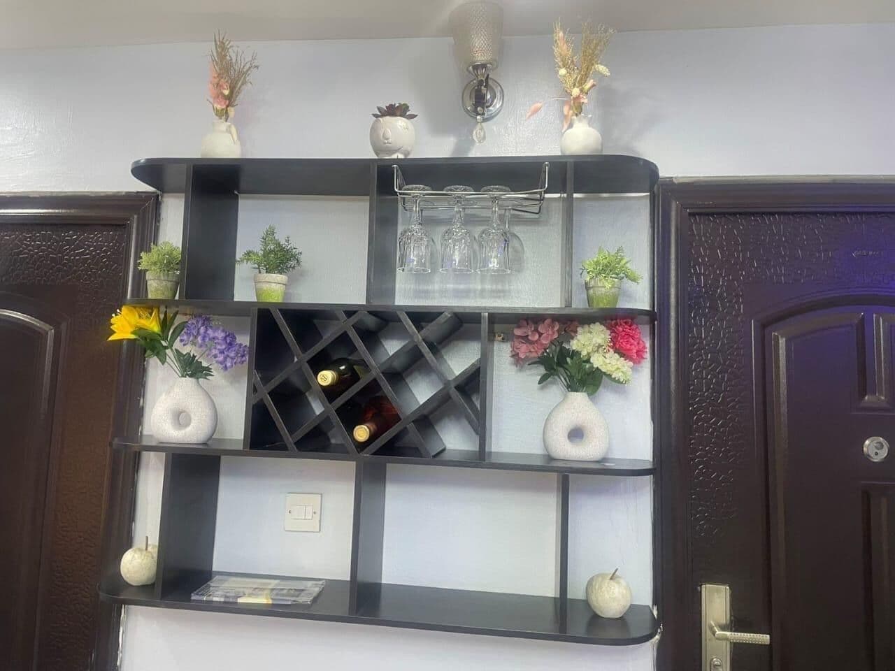 럭셔리 아파트, 침실 2개 | 거실 공간