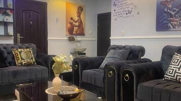 Luxe appartement, 3 slaapkamers | Woonruimte