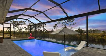 Relax & Unwind • Cozy Cape Coral Stay with All the Extras! Heated Pool !