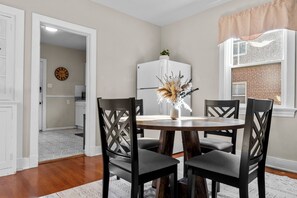 Dining - Farmhouse Boho Retreat Peaceful 2 BR w/ Porch and Fenced Backyard (Richmond)