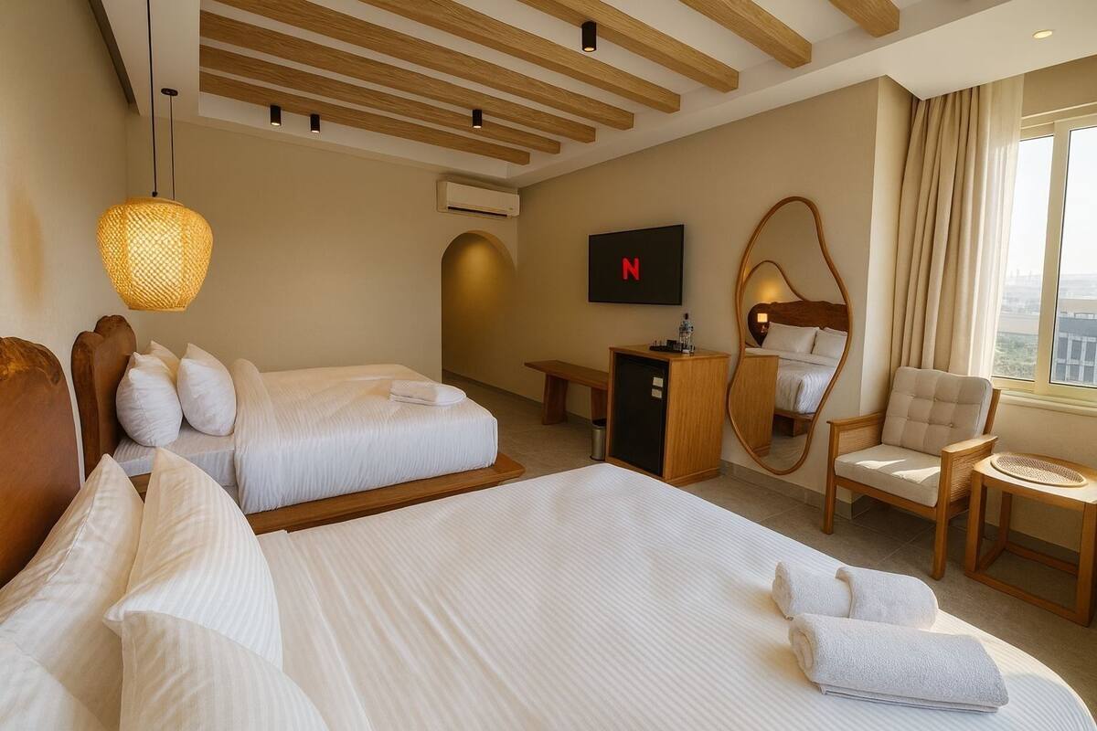 In-room safe, desk, soundproofing, iron/ironing board