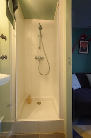 Hair dryer, towels, soap, toilet paper - Bright, quiet 2-room apartment a stone's throw from Vieux Lyon (LYON)